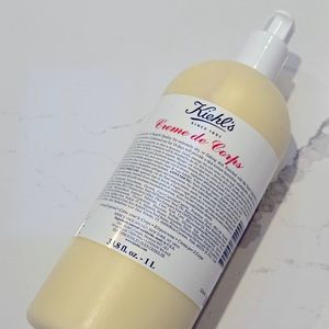 NEW Kiehl’s Creme de Corps JUMBO 33.8oz size Kiehls body moisturizing lotion